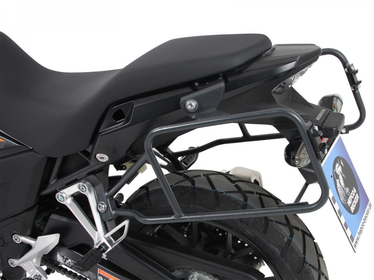 Hepco & Becker Honda CB500 X 19- Sideveskebærer Lock-it Antracite