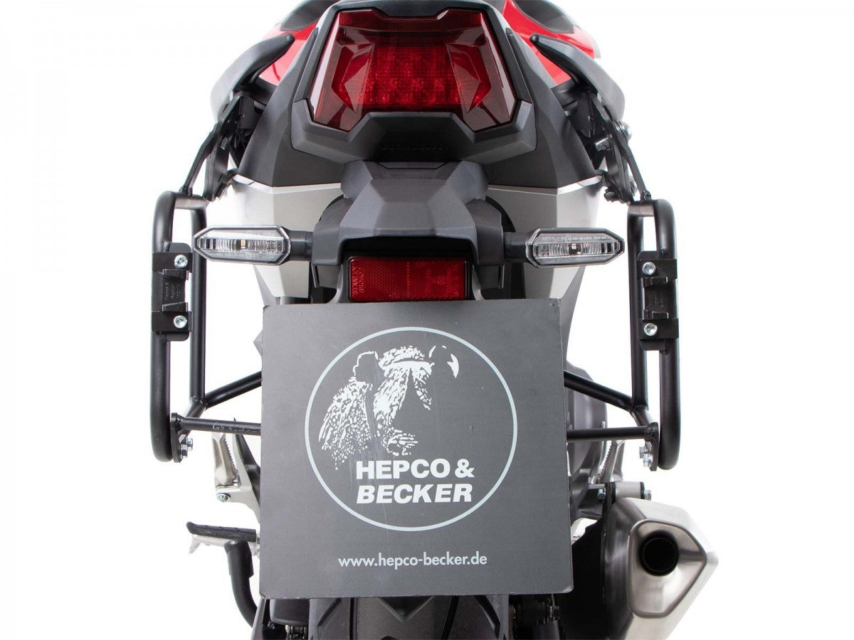 Hepco & Becker Honda NC 750X 21- Sideveskebærer Lock-it Sort