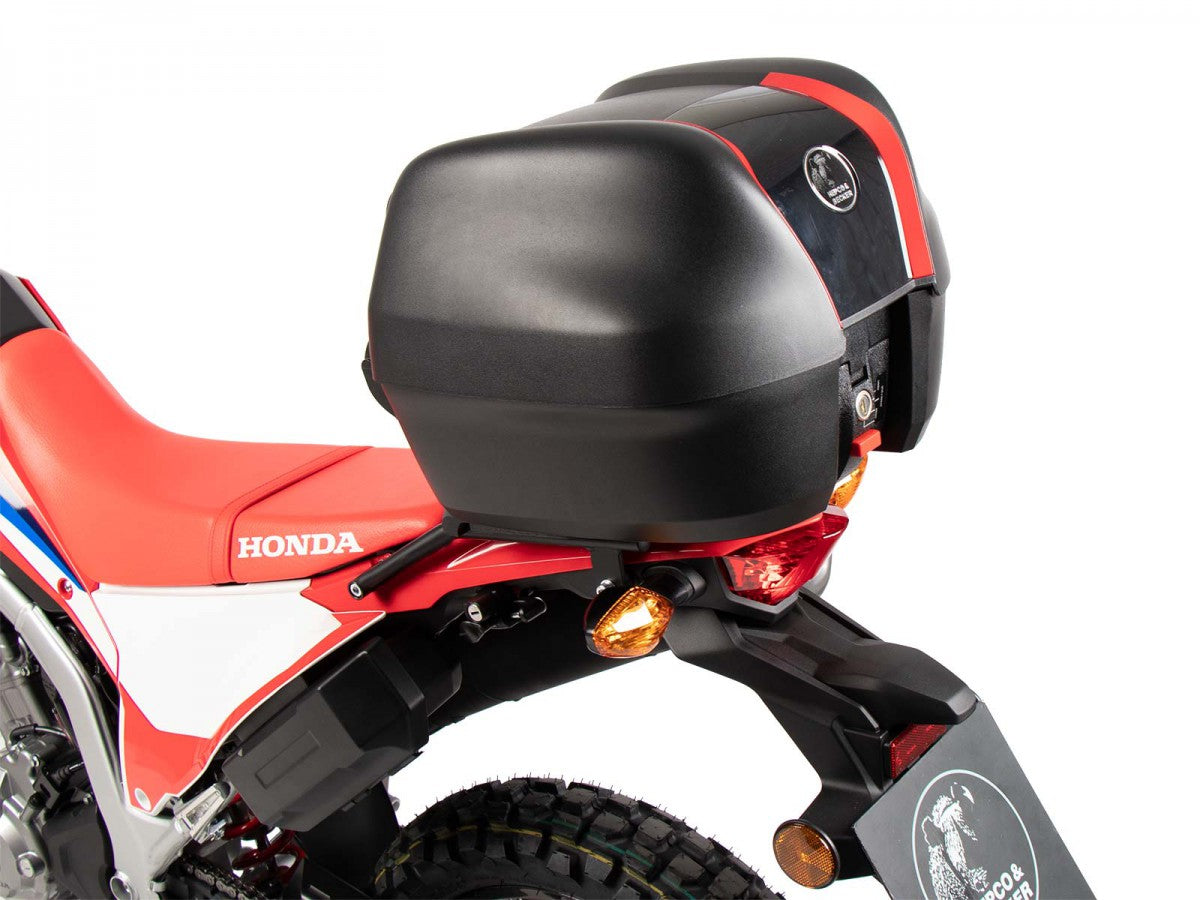 Hepco & Becker Honda CRF 300 L 21- Rack med sort toppboks 30L