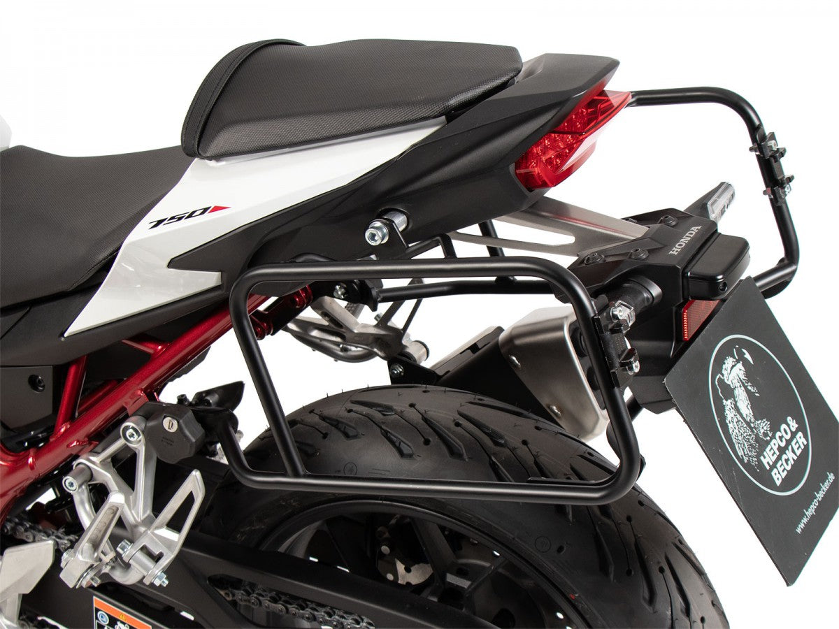 Hepco & Becker Honda CB 750 Hornet 23- Sideveskebærer Lock-it Sort