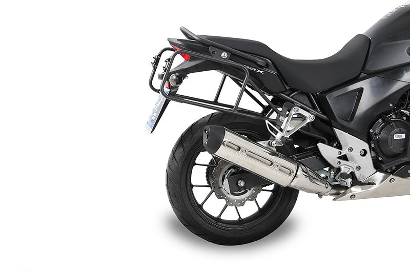 Hepco & Becker Honda CB500 X 13-15 Sideveskebærer Lock-it Antracite