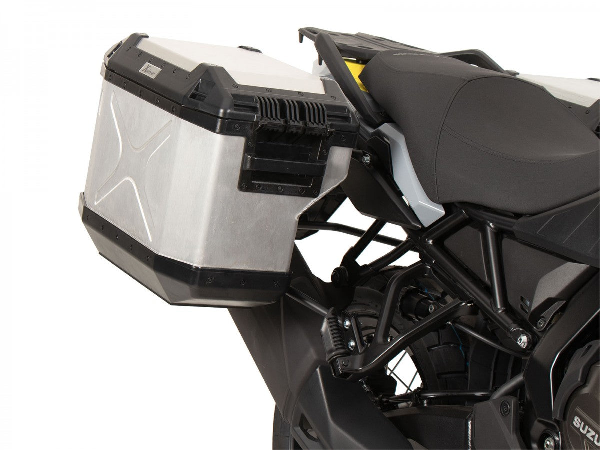 Hepco & Becker Suzuki V-Strom 800DE 23- Sideveskebærer Cutout m/Xplorer sidevesker