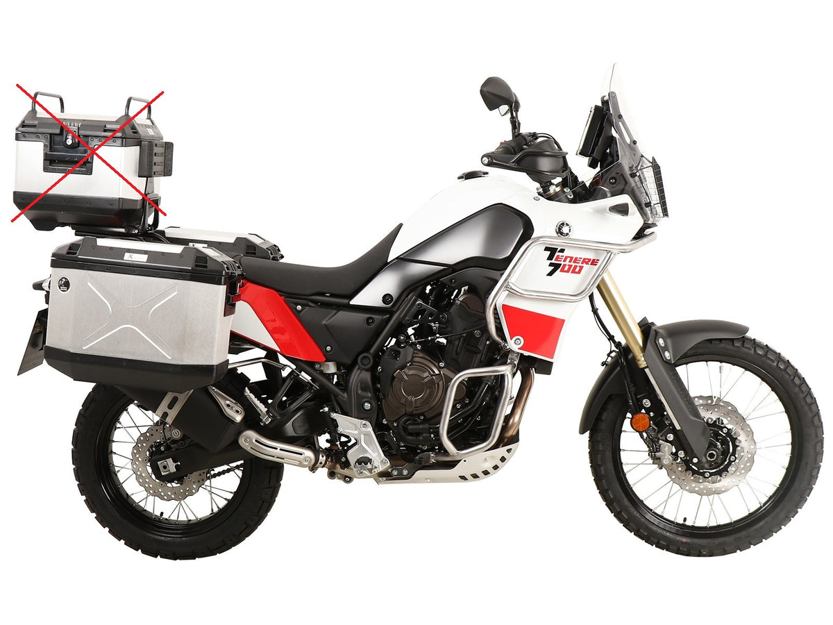 Hepco & Becker Yamaha Tenere 700 19-24 Sideveskebærer Cutout m/Xplorer alu sidevesker