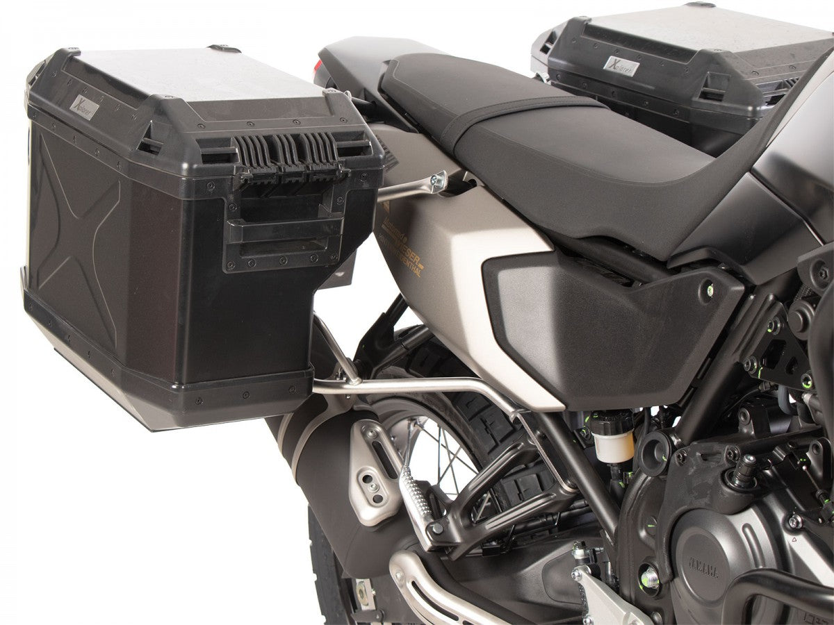Hepco & Becker Yamaha Tenere 700 Rally 25- Sideveskebærer Cutout m/Xplorer Sorte sidevesker