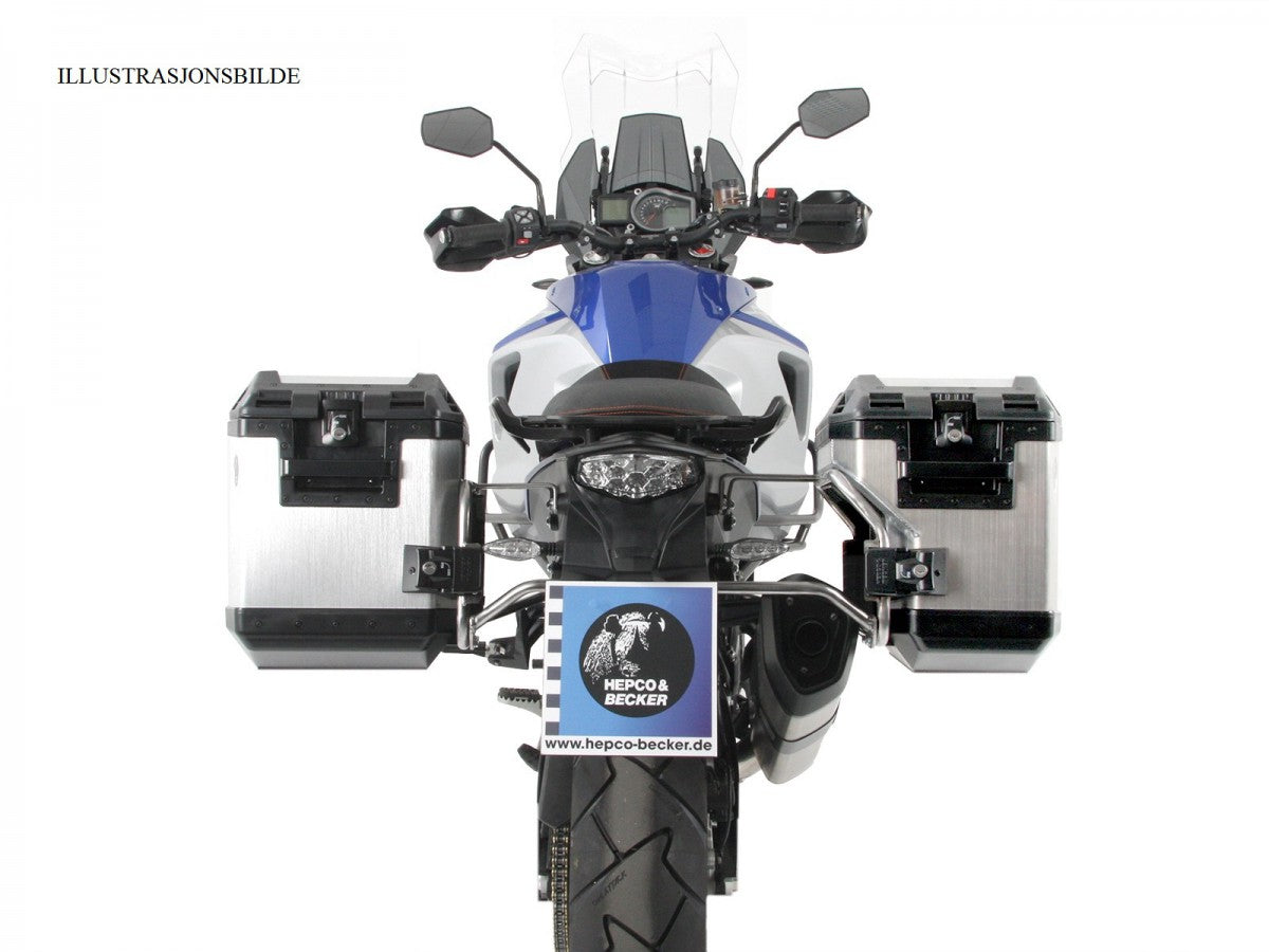 Hepco & Becker BMW F850GS 18- Sideveskebærer Cutout m/Xplorer sidevesker