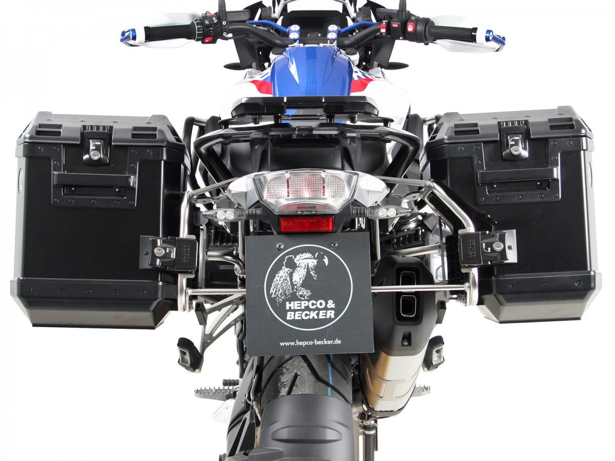 Hepco & Becker BMW R1250 GS 19- Sideveskebærer Cutout m/Xplorer sidevesker Sorte