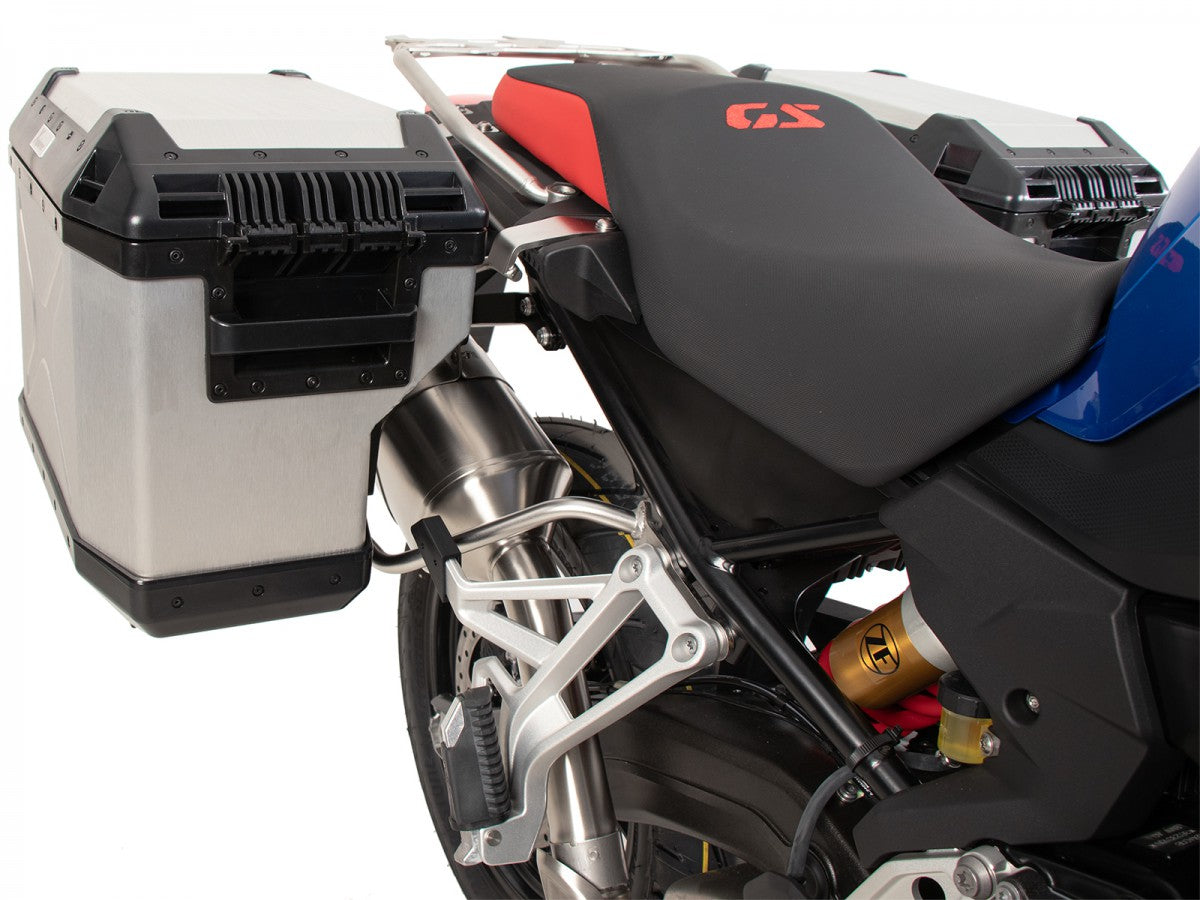 Hepco & Becker BMW F800 GS 24- Sideveskebærer Cutout m/Xplorer Alu sidevesker
