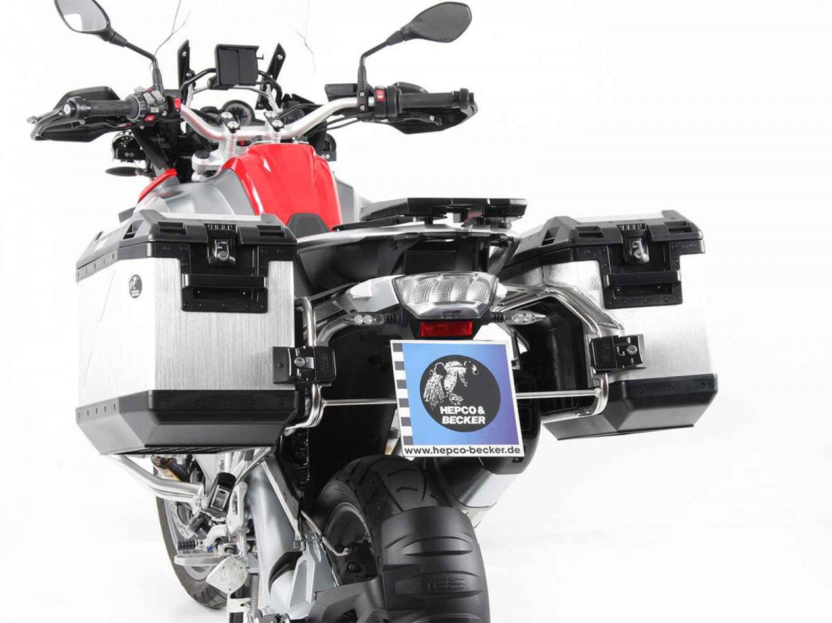 Hepco & Becker R 1200 GS 13- Sideveskebærer Cutout m/Xplorer vesker