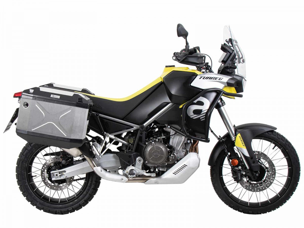 Hepco & Becker Aprilia Tuareg 660 22- Sideveskebærer Cutout m/Xplorer Alu