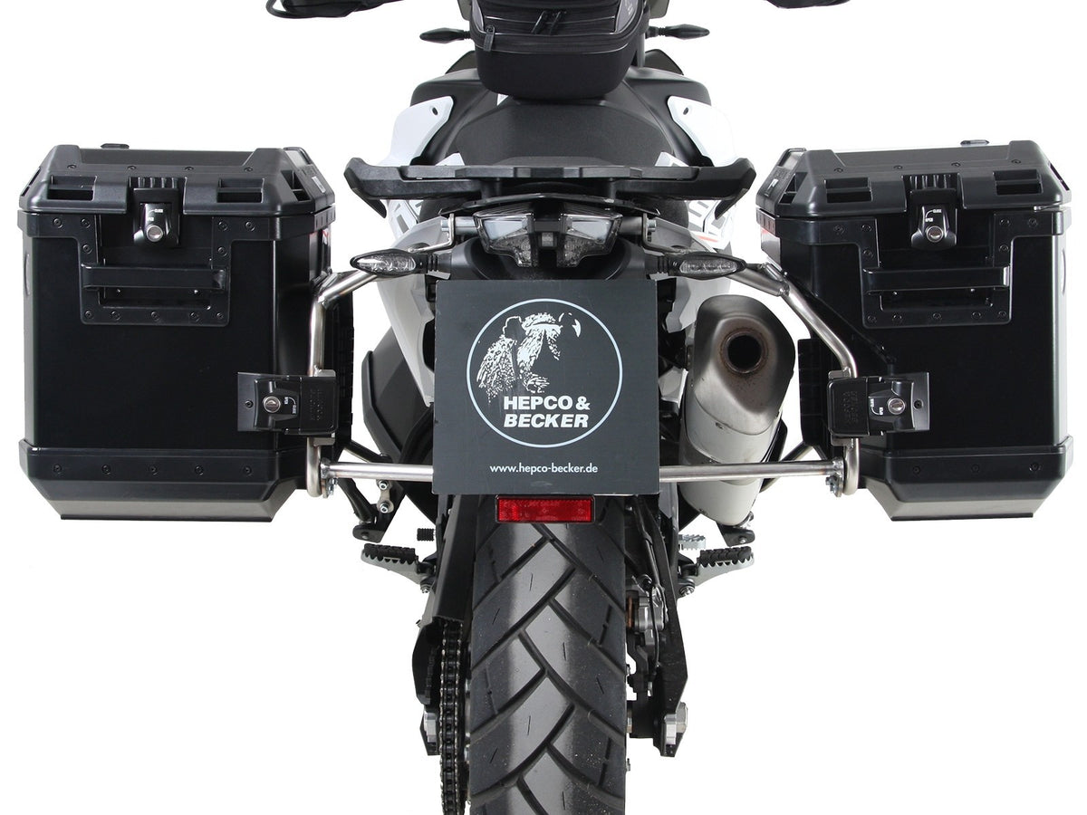 Hepco & Becker KTM 890 Adventure 21-22 Sideveskebærer Cutout m/Xplorer Black