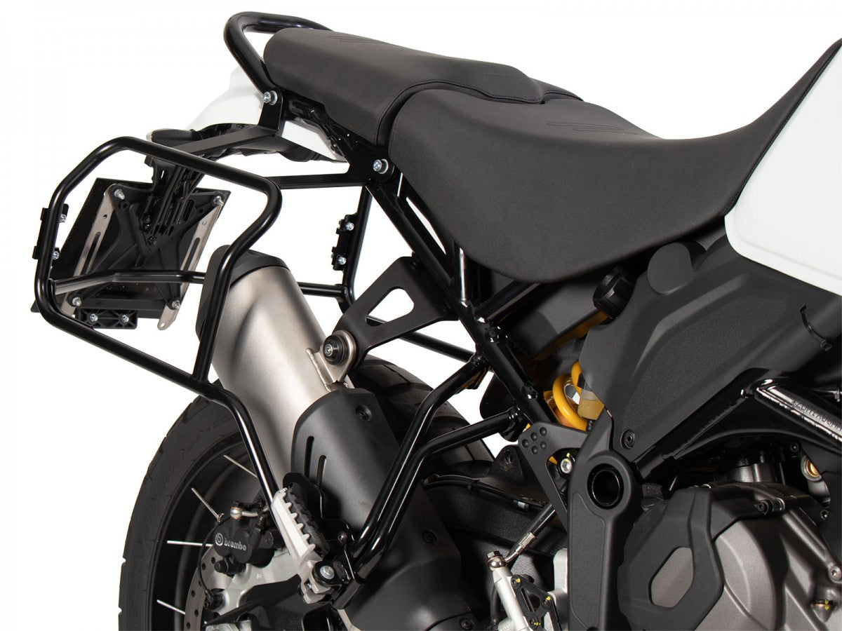Hepco & Becker Ducati Desert X 22- Sideveskebærer Cutout m/Xplorer Sort
