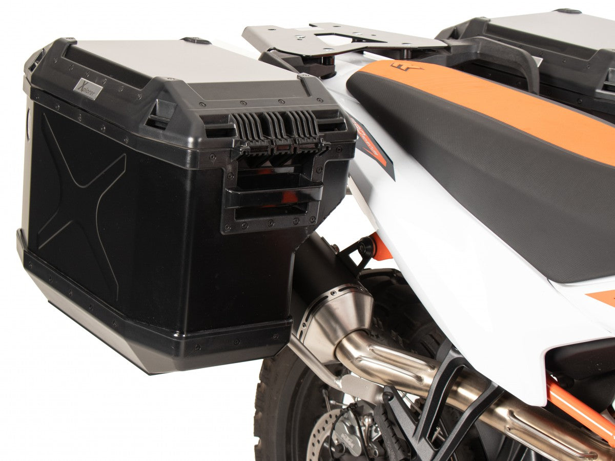 Hepco & Becker KTM 790 Adventure 23- Sideveskebærer Cutout m/Xplorer Black