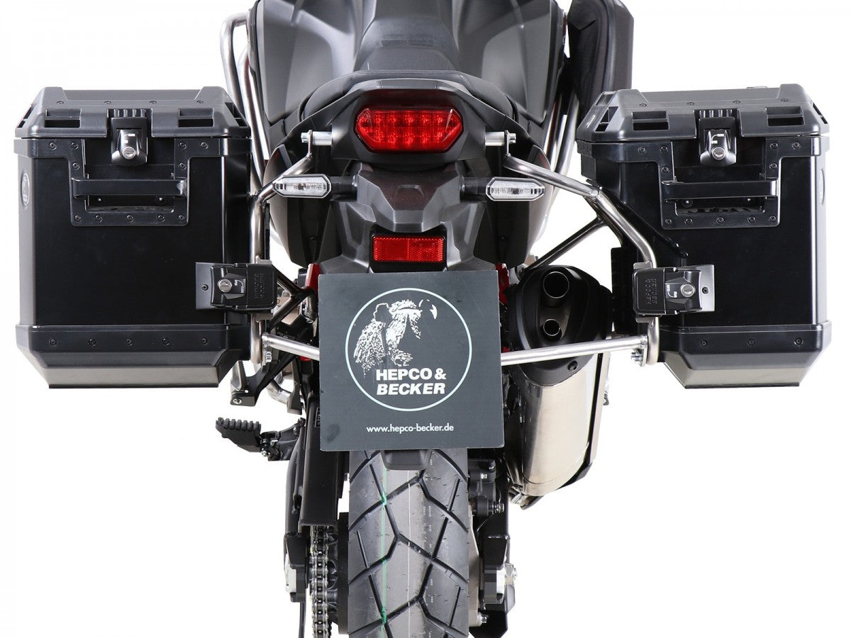 Hepco & Becker Honda CRF1100 L Africa Twin 20-23 Sideveskebærer Cutout Sorte Bokser