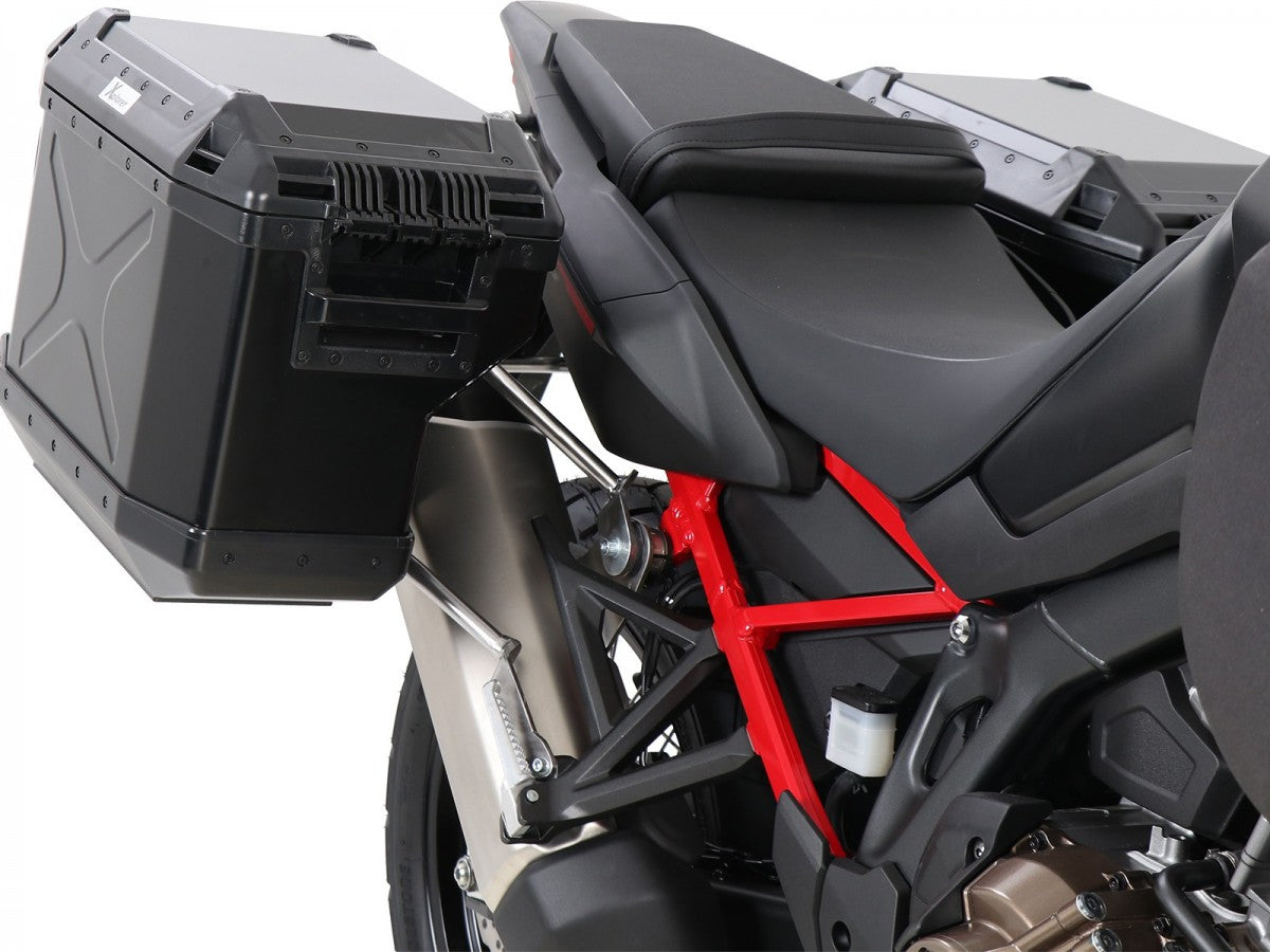Hepco & Becker Honda CRF1100 L Africa Twin 24- Sideveskebærer Cutout Sorte Bokser
