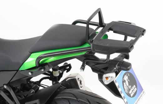 Hepco & Becker Kawasaki Z1000SX 15- toppbrett alurack Black