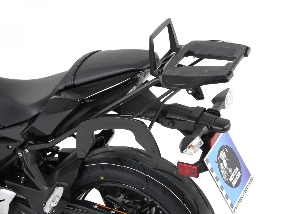 Hepco & Becker Kawasaki Z650/Z650 Ninja 2017- Toppbrett Alurack Black