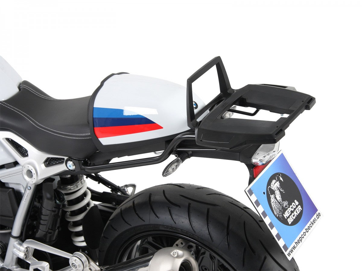 Hepco & Becker BMW R nineT Racer 17- Toppbrett alurack Sort