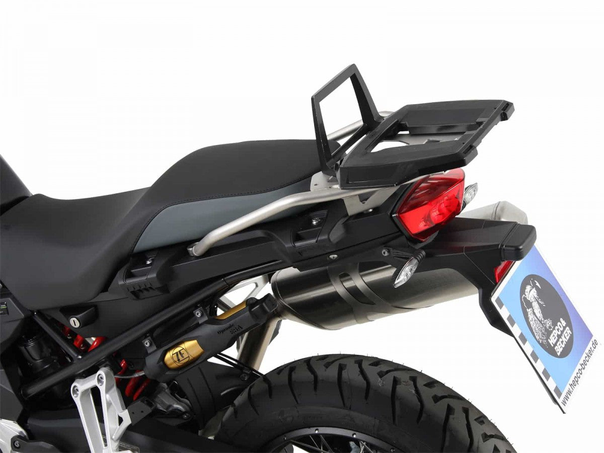 Hepco & Becker BMW F800 GS 24- Alurack kun komb. OEM BMW Touring-rack