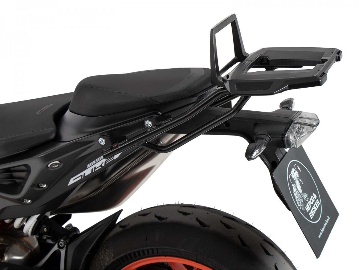 Hepco & Becker KTM 890 duke R 20- Toppbrett/Alurack Sort