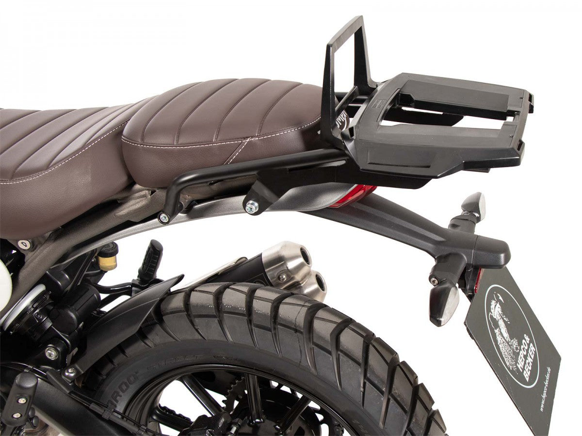 Hepco & Becker Triumph Scrambler XC 400 25- Alurack Sort
