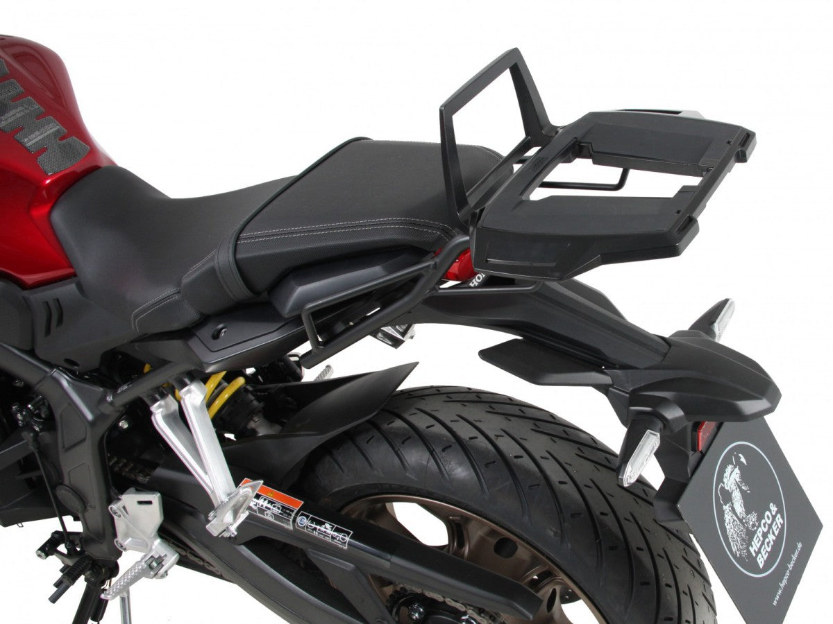 Hepco & Becker Honda CB 650 R 19-20 Alurack Sort