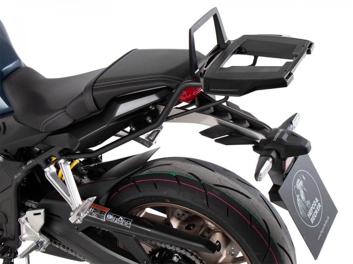 Hepco & Becker Honda CB 650 R 21-23 Alurack Sort