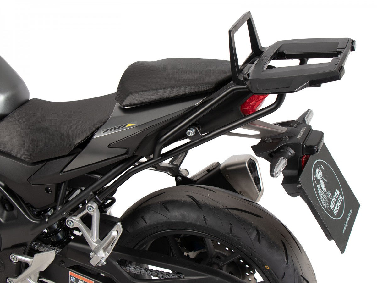 Hepco & Becker Honda CB 750 Hornet 23- Alurack Sort