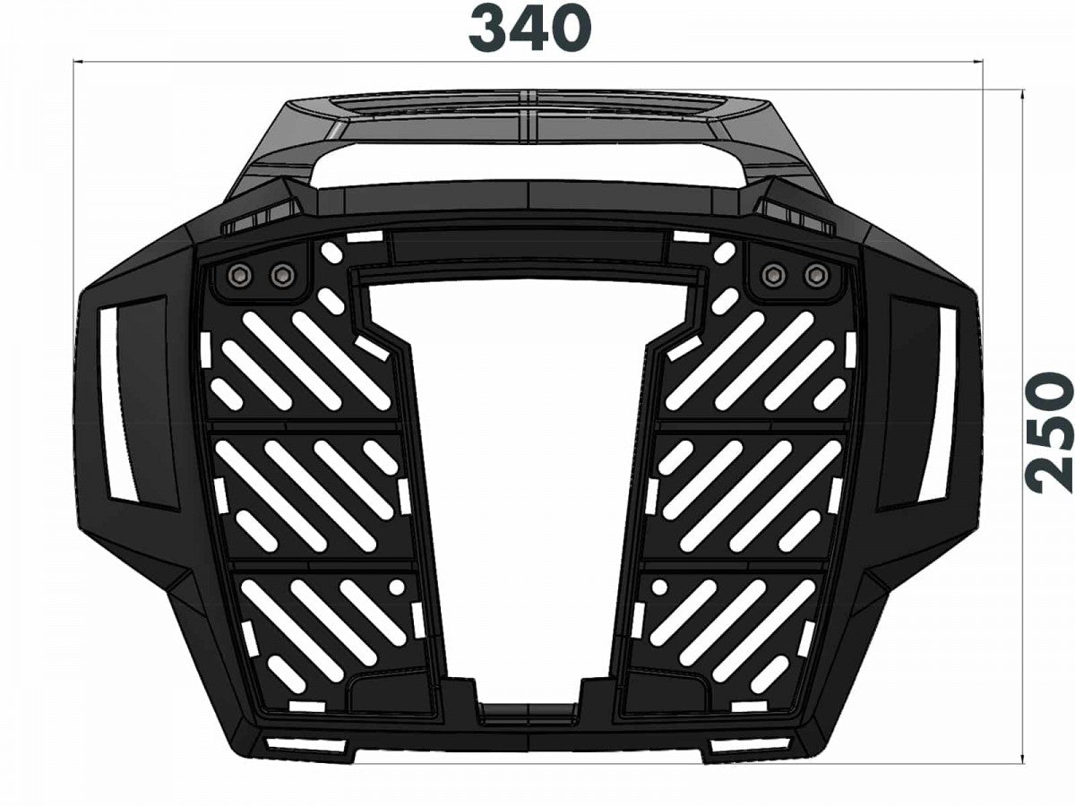 Hepco & Becker Honda NX 500 24- Alurack Anthracite