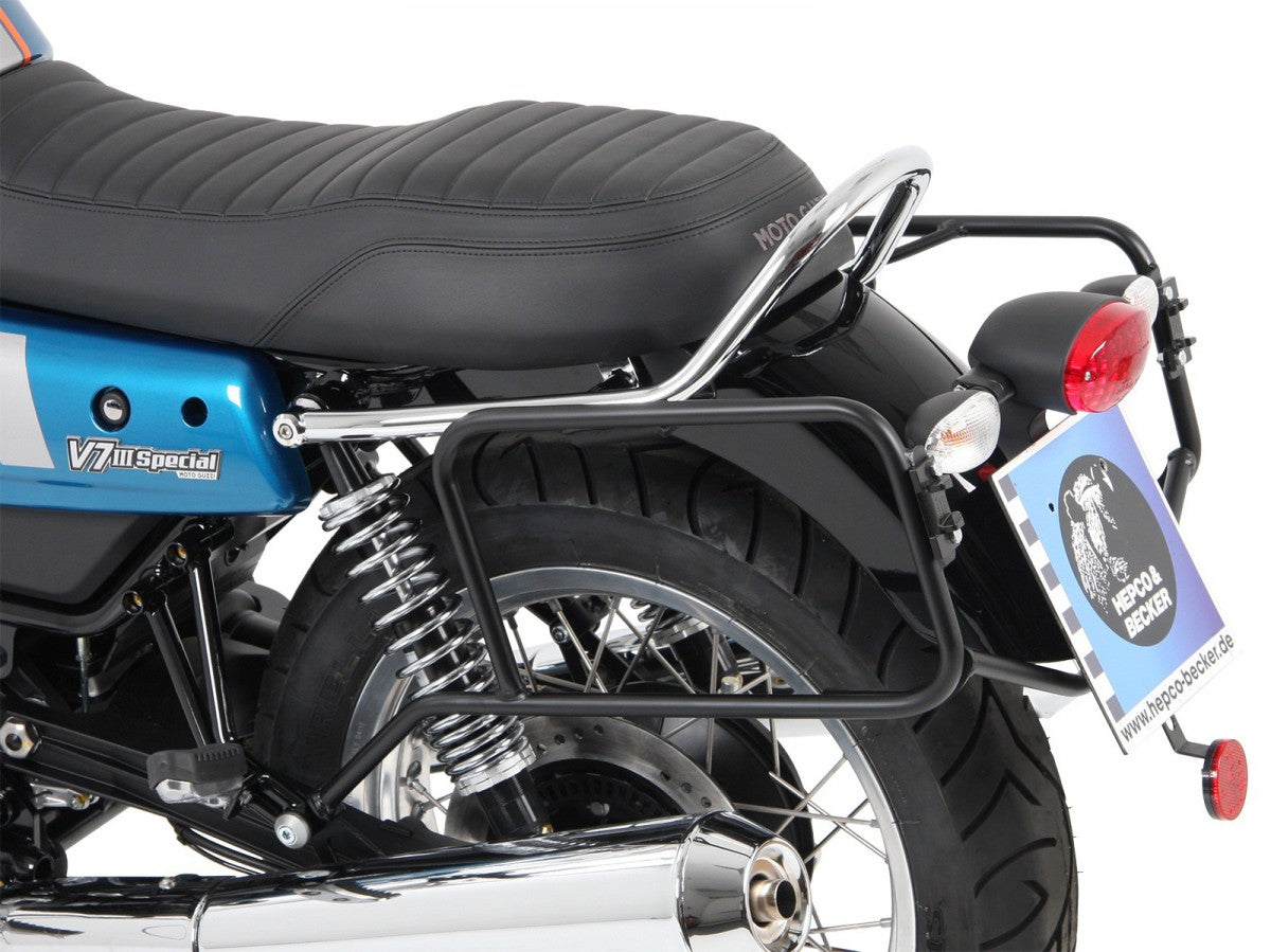Moto Guzzi V 7 III 2017- Sideveskebærer H&B Black