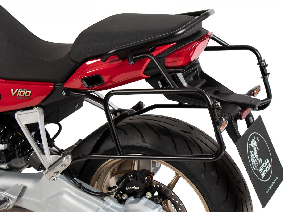 Hepco & Becker MotoGuzzi V100 Mandello/S 22- Sideveskebærer Permanent mont