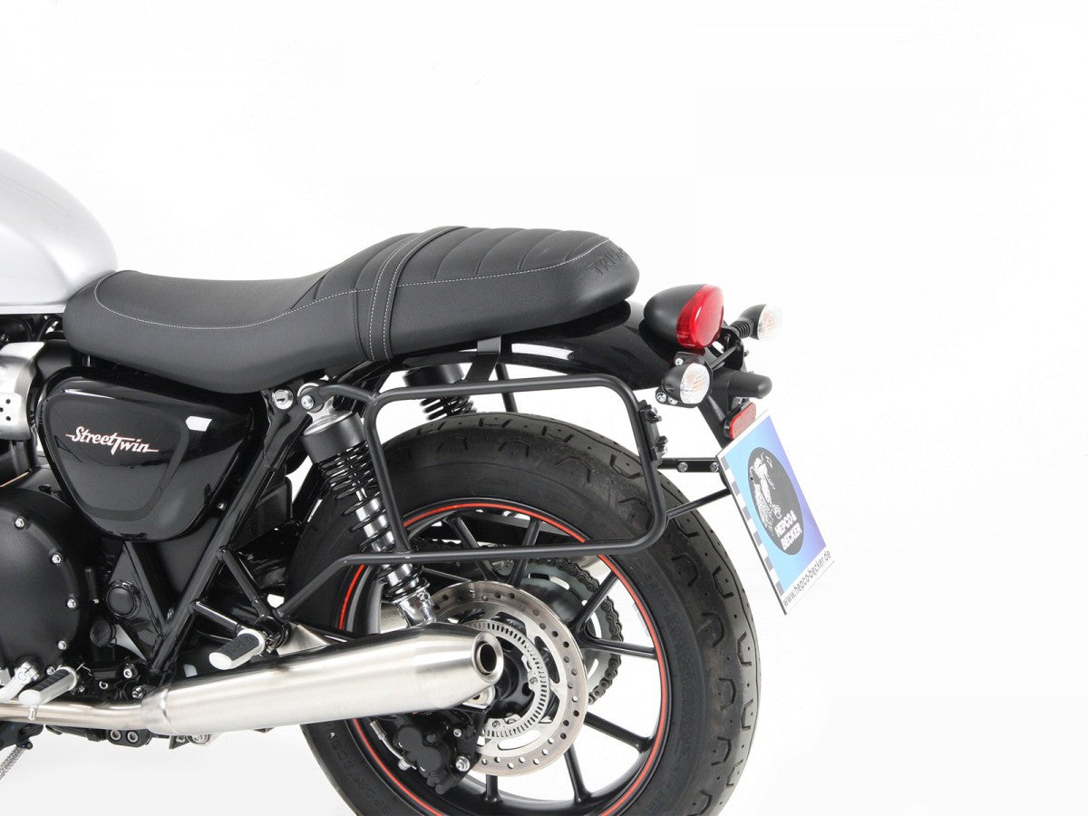 Triumph Street/Speed Twin 900 16- Sideveskebærer H&B Sort