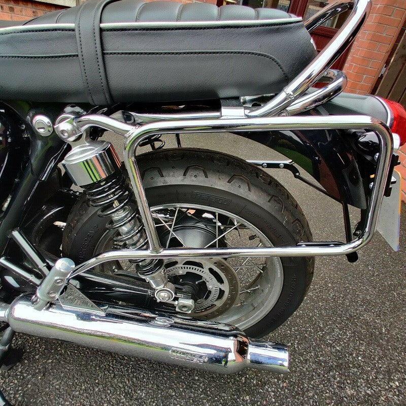 Triumph Bonneville T120 16- Sideveskebærer H&B Crom