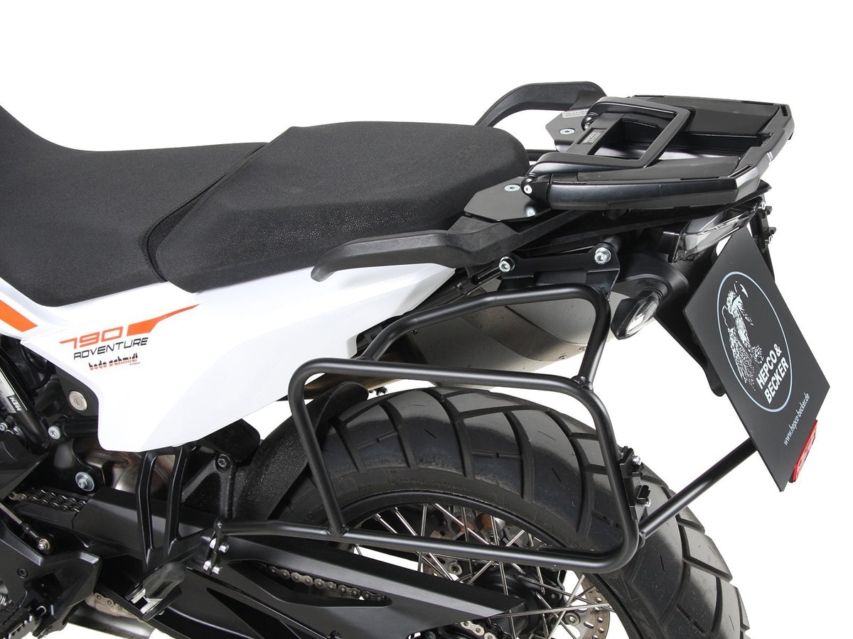 KTM 790 Adventure /R 19-21 Sideveskebærer H&B Sort