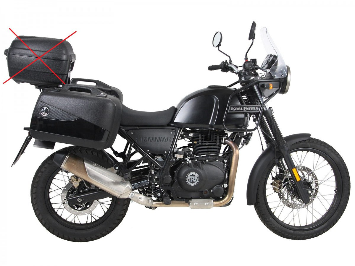 Royal Enfield Himalayan 18- Sideveskebærer H&B Sort