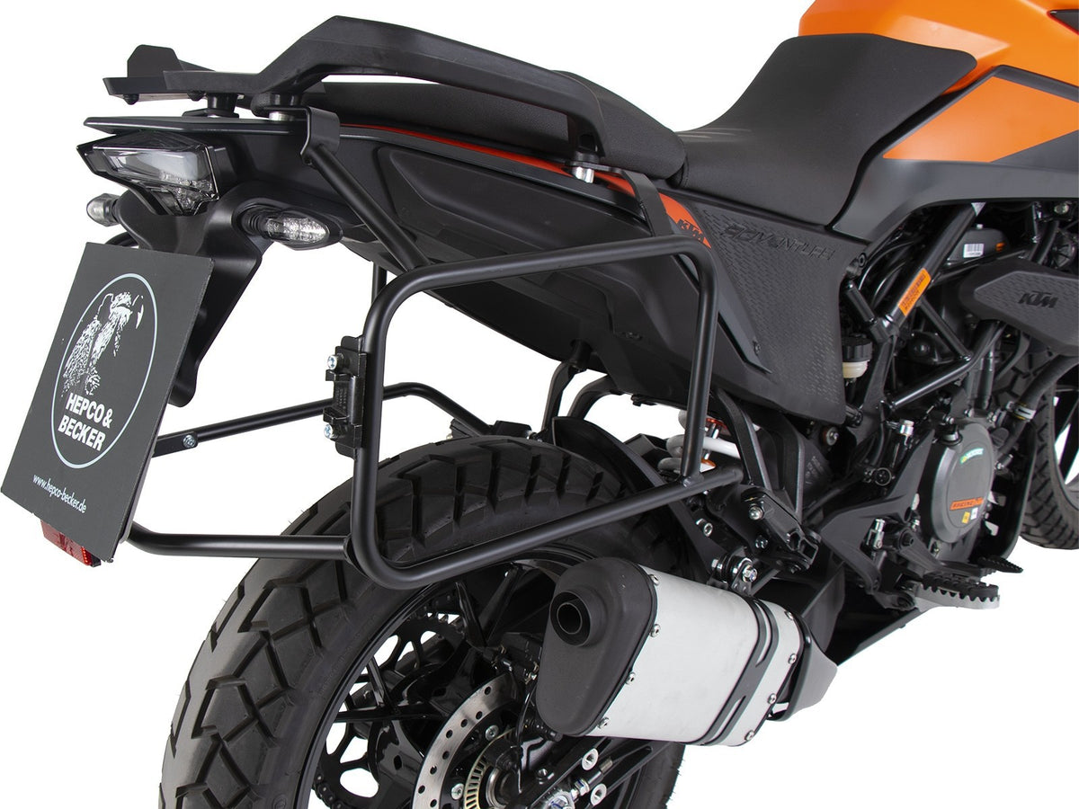 KTM 390 Adventure 20- Sideveskebærer H&B Sort