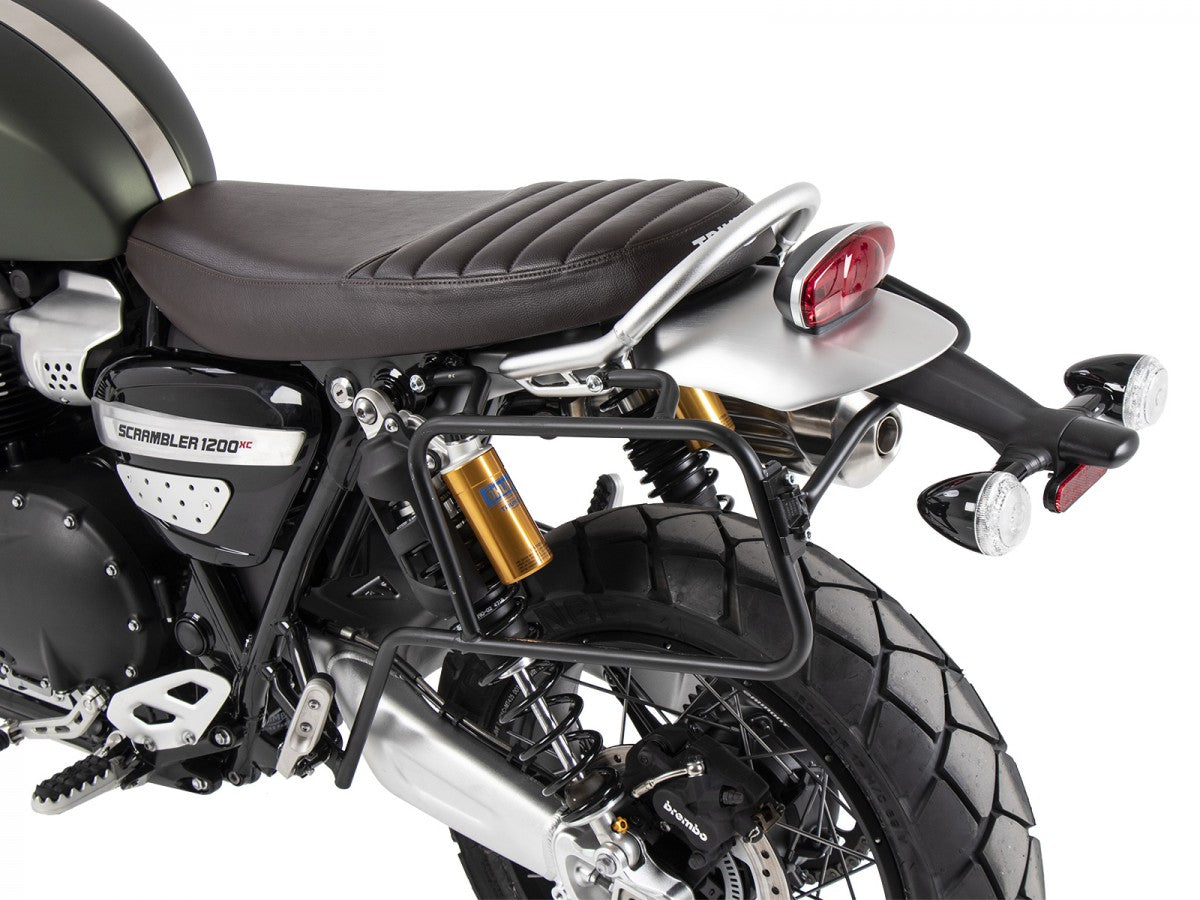 Triumph Scrambler 1200 XE 24- Sideveskebærer kun venstre H&B Sort