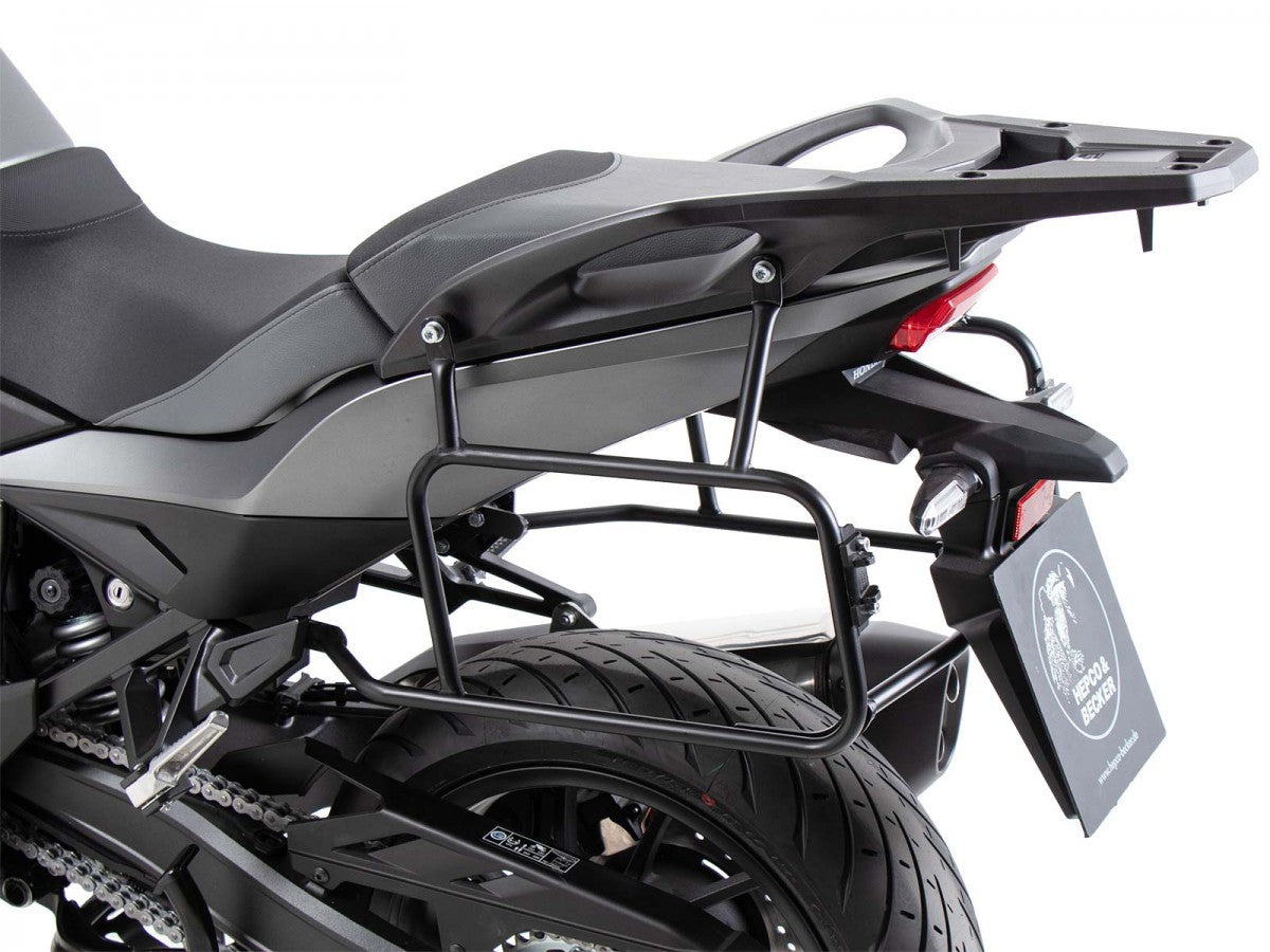 Hepco & Becker Honda NT 1100 22-24 Permanent mont. Sideveskebærer Sort