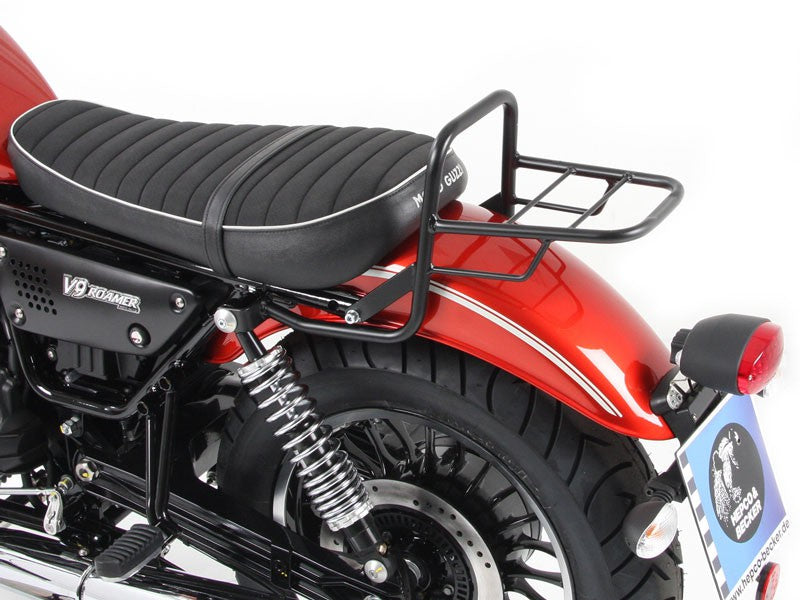 Moto Guzzi V9 Roamer 16- Topp Brett Sort Metal H&B