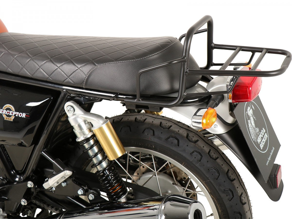 Royal Enfield Interceptor 18- Toppbrett H&B Sort