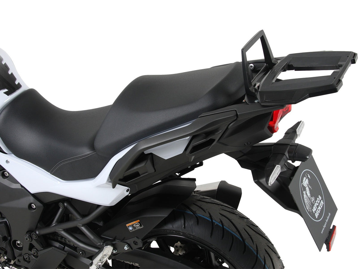 Hepco & Becker Kawasaki Versys 1000 19- alurack toppbrett sort
