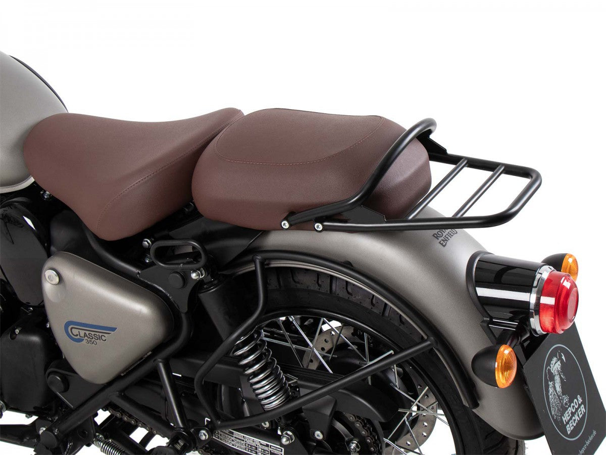 Hepco & Becker Royal Enfield Classic 350 22- Rear rack tube-type m/passasjer-sete