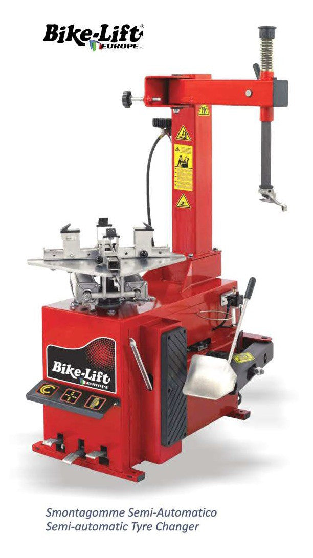 Bike-Lift Dekk omlegger Semi-automatisk 230V kun MC