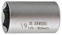 Unior Socket 1/2 with thin wall 19mm