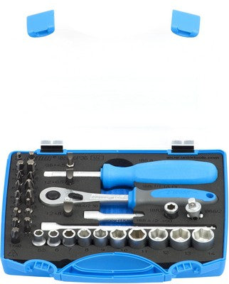 Unior Socket and bits set 1/4