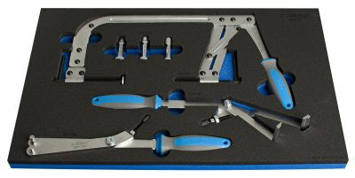 Unior Set of motorbike tools in SOS tool tray