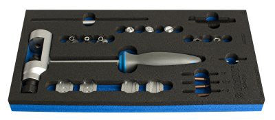 Unior Set of motorbike tools in SOS tool tray