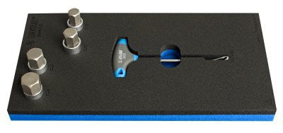 Unior Set of motorbike tools in SOS tool tray
