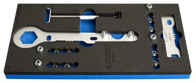 Unior Set of motorbike tools in SOS tool tray