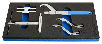 Unior Set of motorbike tools in SOS tool tray 964MOTO8