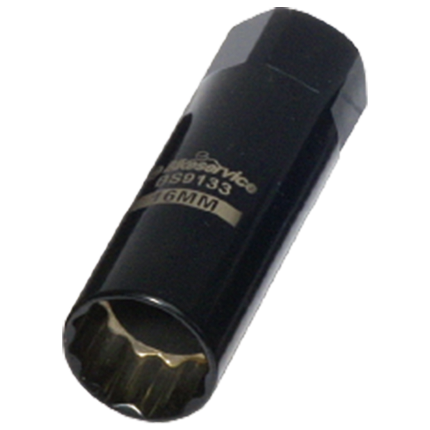 Bikeservice Thin Wall Spark Plug Socket - 16mm
